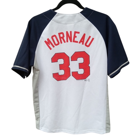 MLB Genuine Merchandise Minnesota Twins Justin Morneau #33 Jersey Size 14/16 - Picture 3 of 9
